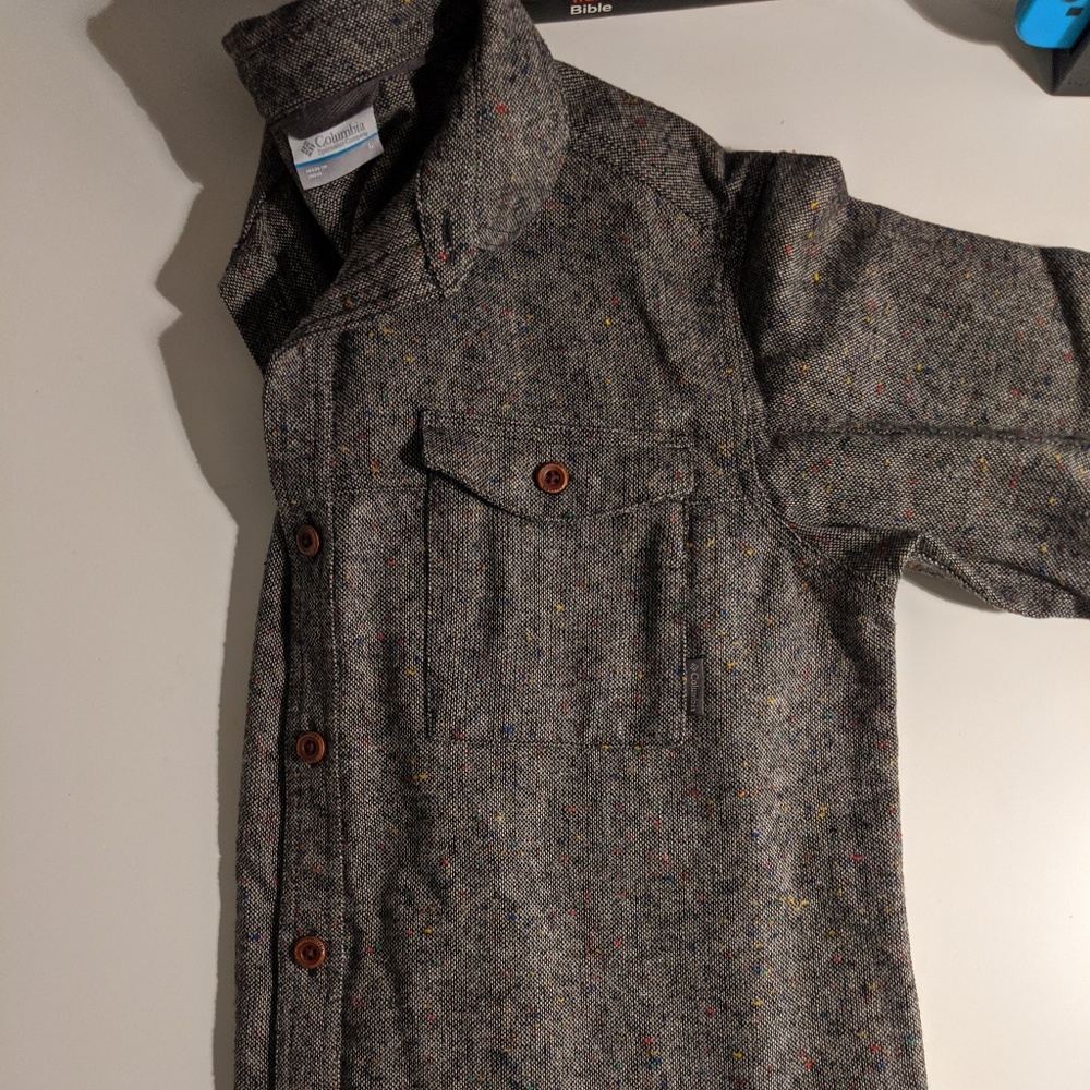 Columbia Wool Button down